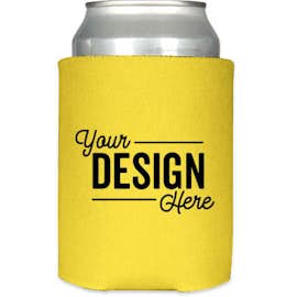 Full Color Photo Can Cooler - Color: Yellow