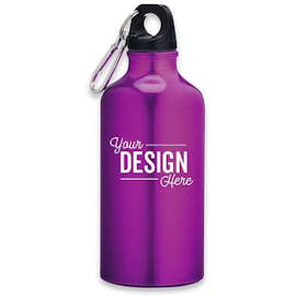 17 oz. Shorty Aluminum Water Bottle - Color: Purple