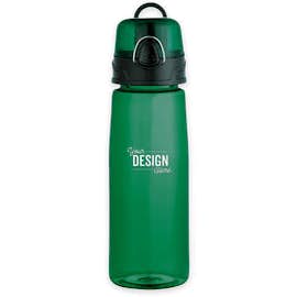 25 oz. Flip Top Tritan™ Sports Bottle - Color: Transparent Green