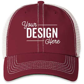 '47 Brand Trawler Trucker Hat - Color: Cardinal / Stone