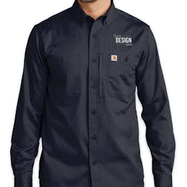 Carhartt Rugged Professional Long Sleeve Shirt - Color: Navy