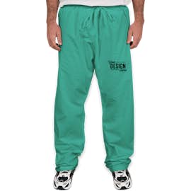 Harriton Drawstring Scrub Pant - Color: Aqua Green