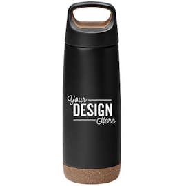20 oz. Valhalla Copper Vacuum Insulated Water Bottle - Color: Black
