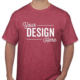 Canada - Gildan Ultra Cotton T-shirt - Color: Heather Cardinal