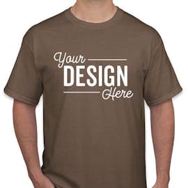 Canada - Gildan 100% Cotton T-shirt - Color: Brown Savana
