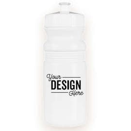 20 oz. Bike Water Bottle - Color: White