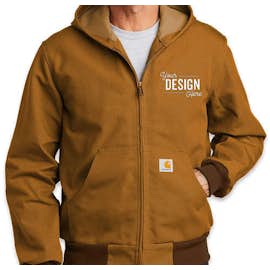 Carhartt Thermal Lined Duck Active Jacket - Color: Carhartt Brown