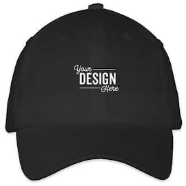 Valucap Youth Bio-Washed Hat - Color: Black