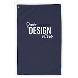Port Authority Grommeted Golf Towel - Color: Navy
