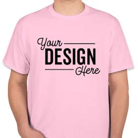 Canada - Fruit of the Loom 100% Cotton T-shirt - Color: Classic Pink