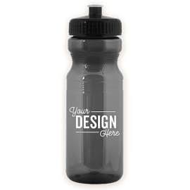 24 oz. Translucent Bike Water Bottle - Color: Translucent Smoke