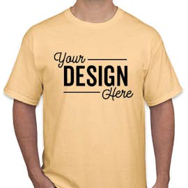Canada - Gildan 100% Cotton T-shirt - Color: Yellow Haze