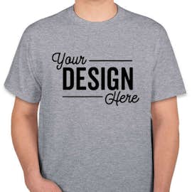 Canada - Fruit of the Loom 100% Cotton T-shirt - Color: Athletic Heather