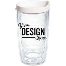Tervis 16 oz. Classic Tumbler with Lid (Full Color Wrap Print) - Color: White