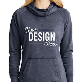 New Era Women's Tri-Blend Pullover Hoodie - Color: True Navy Heather