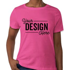 Bella + Canvas Women's Jersey T-shirt - Color: Berry