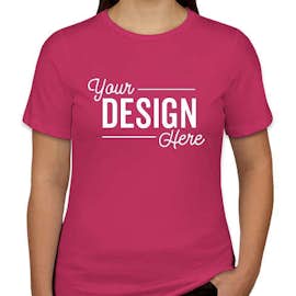 Canada - Bella + Canvas Women's Jersey T-shirt - Color: Berry