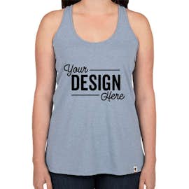 Champion Authentic Women's Tri-Blend Swing Racerback Tank - Color: Blue Jazz Heather