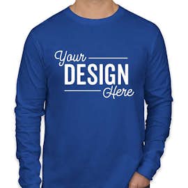 Canada - Bella + Canvas Long Sleeve Jersey T-shirt - Color: True Royal