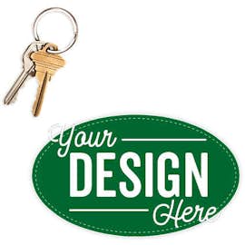 5.75 in. x 3.375 in. Oval Car Magnet - Color: Kelly Green