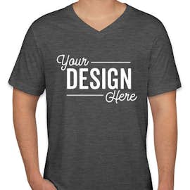 Canada - Bella + Canvas Jersey V-Neck T-shirt - Color: Deep Heather