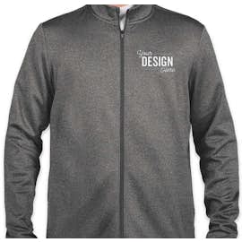 Nike Therma-FIT Full-Zip Performance Sweatshirt - Color: Dark Grey Heather