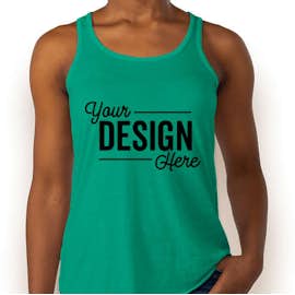 Bella + Canvas Women's Flowy Racerback Tank - Color: Kelly
