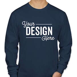 Canada - American Apparel Long Sleeve T-shirt - Color: Navy