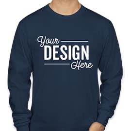 Canada - American Apparel Long Sleeve T-shirt - Color: Navy