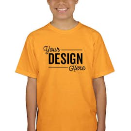 Canada - Gildan Youth Ultra Cotton T-shirt - Color: Gold
