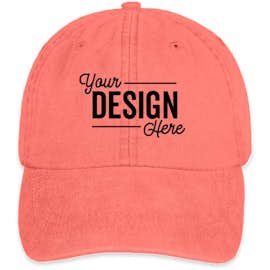 Adams Pigment Dyed Hat - Color: Coral