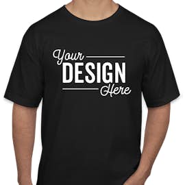 Bayside USA Union-Made 100% Cotton T-shirt - Color: Black