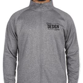 Champion Performance Full Zip Jacket - Color: Slate Grey Heather