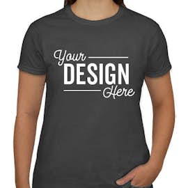 Canada - Gildan Ultra Cotton Women's T-shirt - Color: Charcoal