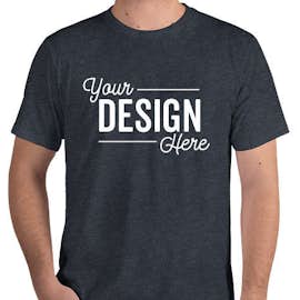 Royal Apparel USA-Made Organic Eco 50/50 T-shirt - Color: Heather Dusk
