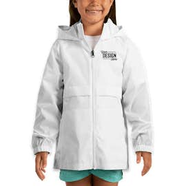 Team 365 Youth Zone Protect Lightweight Jacket - Color: White