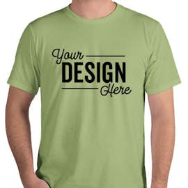 Royal Apparel USA-Made Organic T-shirt - Color: Avocado