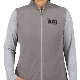 Port Authority Women's Microfleece Vest - Color: Pearl Grey