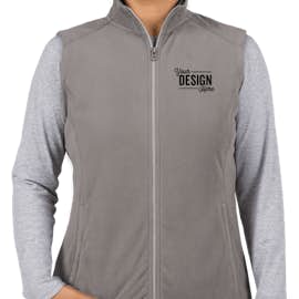 Port Authority Women's Microfleece Vest - Color: Pearl Grey