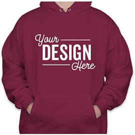 Hanes Ultimate Heavyweight Pullover Hoodie - Color: Maroon
