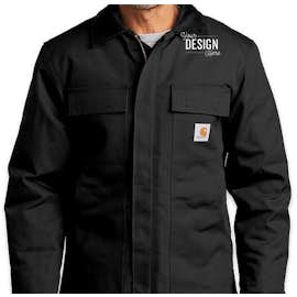 Carhartt Tall Duck Traditional Coat - Color: Black