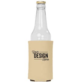 Foldable Bottle Cooler - Color: Khaki