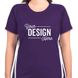 Canada - ATC Women's Competitor Colorblock Performance Shirt - Color: Purple / White