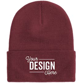 Port & Company Cuff Beanie - Color: Maroon