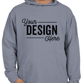 Comfort Colors French Terry Scuba Pullover Hoodie - Color: Blue Jean