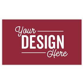 Full Color Business Card Magnet - .019" - Color: Maroon