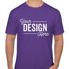 Canada - Next Level 60/40 T-shirt - Color: Purple Rush
