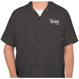 Dickies Lightweight Industrial Work Shirt - Color: Charcoal