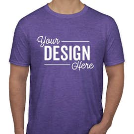 Canada - Gildan Softstyle Jersey T-shirt - Color: Heather Purple