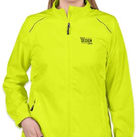 Core 365 Women's Lightweight Full Zip Jacket - Color: Safety Yellow